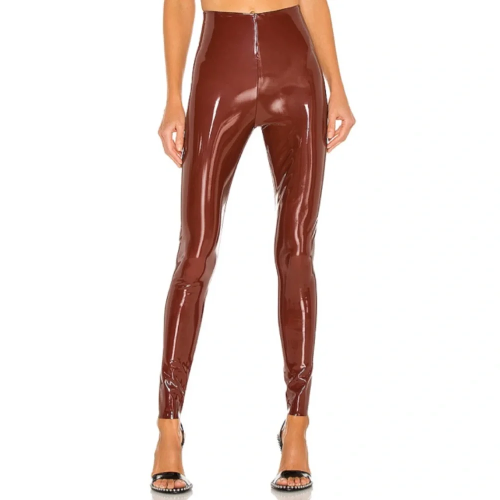 NWT Commando Sienna Faux Patent Leggings Size Small $98